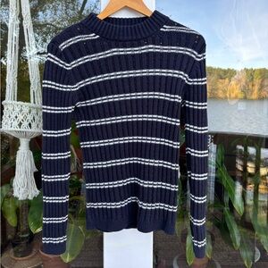 French Connection Navy Blue Knit